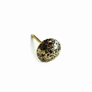 Гвозди декоративный под пуговицу 9.5 мм. цвет Golden with black point