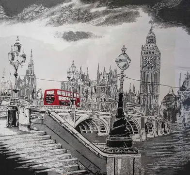 Купон Автобус красный (жаккард) 70*70 — жаккард коллекции Купоны для подушек, красный