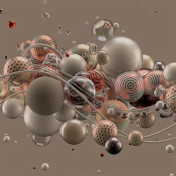 Купон Abstract 22 (термопечать) 70*70 — термопечать коллекции Купоны для подушек, оттенок 22